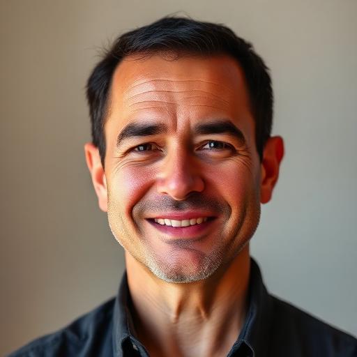 Foto de John Ross, creador del Mapa de la Fe